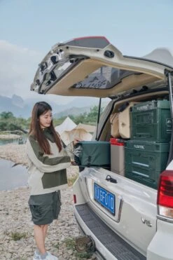 Flextail Gear Bolderkar Opvouwbaar Ezy Wagon - Tot 100KG - Wielen Loskoppelbaar - Zwart -Bo-Camp Winkel 800x1200 11