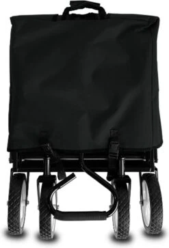 Rijoka Opvouwbare Bolderkar/Bolderwagen | Met Dakje En Draagtas | Zwart 10 Rijoka Opvouwbare Bolderkar/Bolderwagen | Met Dakje En Draagtas | Zwart -Bo-Camp Winkel 817x1200 1