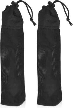 Navaris 2x Spork Titanium Campingbestek - Vork, Mes En Lepel In één - Bestek Voor Onderweg En Op Reis - Lichtgewicht - Inclusief Bewaarzakje -Bo-Camp Winkel 820x1200 1