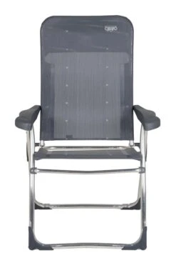 Crespo AL-212 - Campingstoel - Verstelbaar - Donker Grijs -Bo-Camp Winkel 822x1200