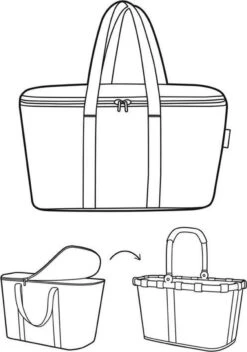Reisenthel Coolerbag Koeltas - 20L - Dots Zwart -Bo-Camp Winkel 842x1200 1