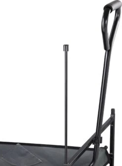 Monzana Bolderkar Opvouwbaar - 100 Liter - Met Afneembaar Dak Grijs -Bo-Camp Winkel 883x1200 2