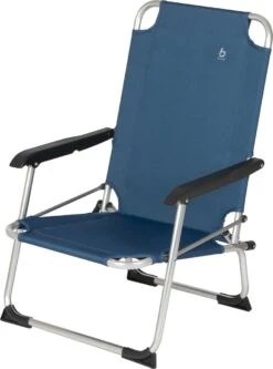 Bo-Camp Copa Rio Strandstoel - Opvouwbaar - Beach - Ocean (blauw) -Bo-Camp Winkel 889x1200