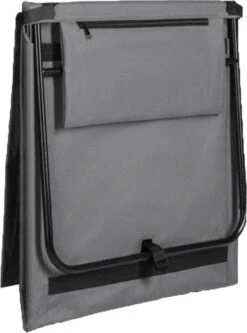 Strandmat Opvouwbaar Met Schouderband - Strandstoel Grijs 145x47x52 -Bo-Camp Winkel 890x1200