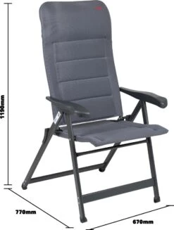 Crespo Standenstoel - AP-237 Air-Deluxe - Grijs (86) -Bo-Camp Winkel 906x1200