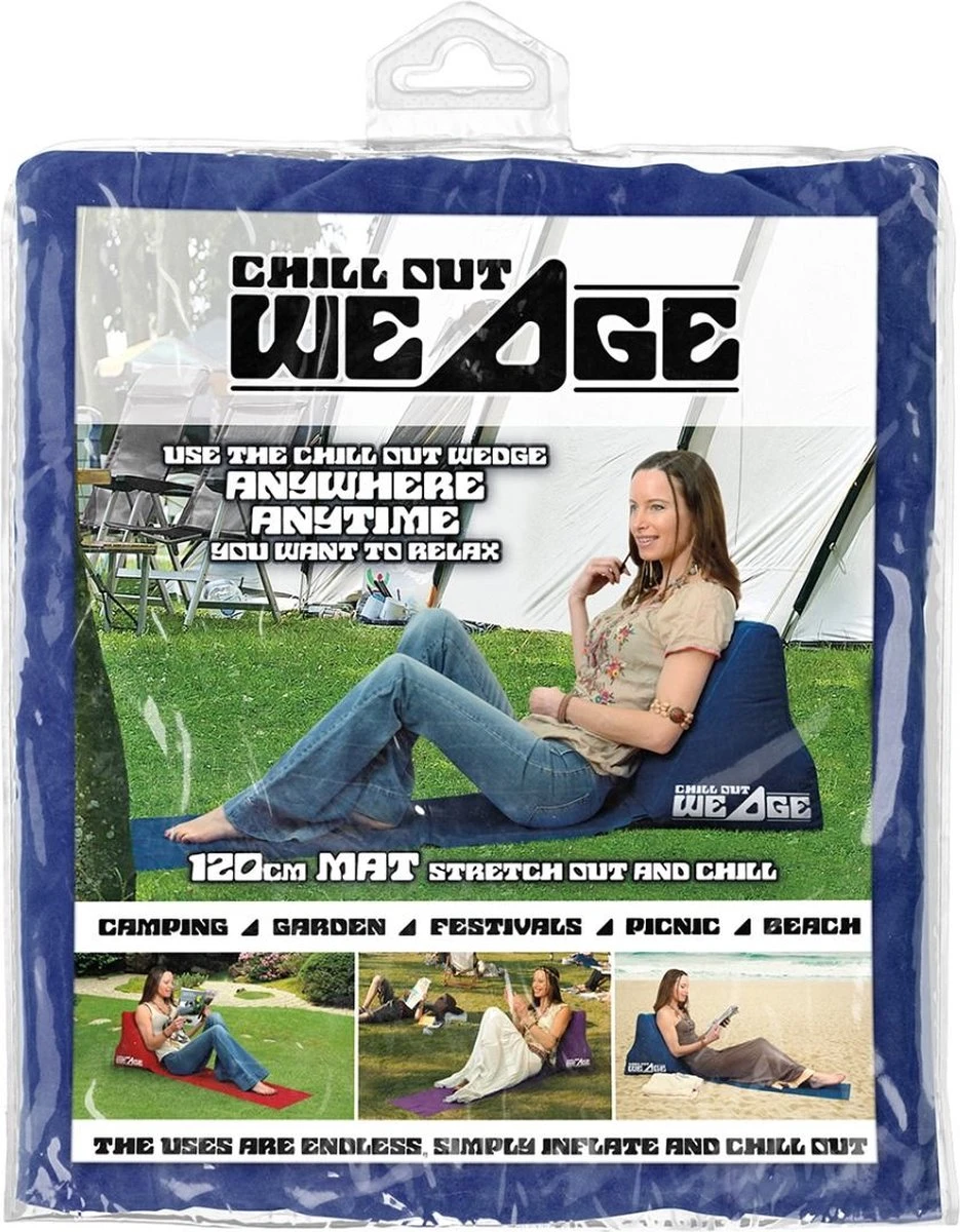 CKB LTD - Chill Out - Luchtbed - Campingstoel - Wedge Opblaasbare Ligstoel - Blauw Strandstoel 1 Persoons Volwassen Luchtbedden Kampeerstoel Vouwstoel Stoel Slaapmatje Slaapmatten Opvouwbaar Volwassenen Tuinstoel Opblaasstoel Kampeerstoelen Lucht 3 CKB LTD - Chill Out - Luchtbed - Campingstoel - Wedge Opblaasbare Ligstoel - Blauw Strandstoel 1 Persoons Volwassen Luchtbedden Kampeerstoel Vouwstoel Stoel Slaapmatje Slaapmatten Opvouwbaar Volwassenen Tuinstoel Opblaasstoel Kampeerstoelen Lucht - Afbeelding 3