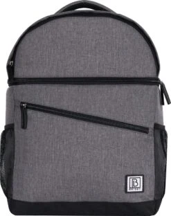 Brisby 4 Laags Geïsoleerde Koeltas Rugzak - 25 Liter - Met Handige Vakken Voor Bestek En Essentials - Waterafstotend Materiaal - Donkergrijs -Bo-Camp Winkel 950x1200