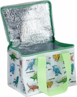Kleine Lunch/sixpack Koeltas - Dinosaurus Print - 21 X 16 Cm - 4,7 L -Bo-Camp Winkel 954x1200 3