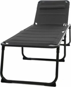 Travellife Barletta Ligbed - Antraciet / Donkergrijs -Bo-Camp Winkel 972x1200