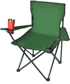 Campingstoel - Inklapbaar Visstoel - Vouwstoel - Comfortabel - Opvouwbaar Stoel - Max. 120 KG - Groen - Rheme -Bo-Camp Winkel 997x1200